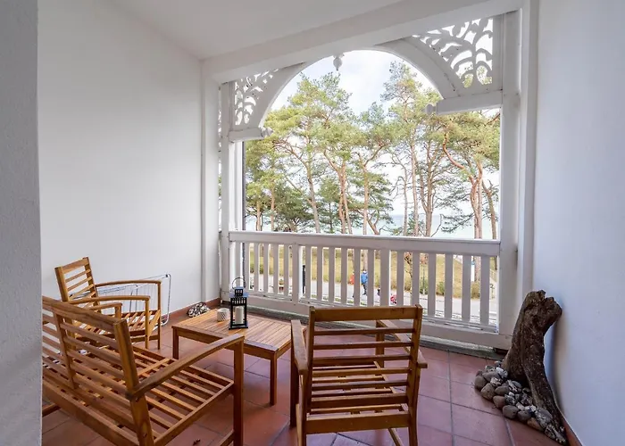 Appartement mit Meerblick, 1 Schlafzimmer und Balkon SV 611